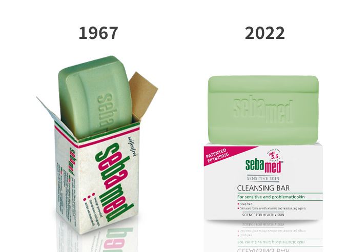 55 years of soap-free skin cleansing with pH 5.5