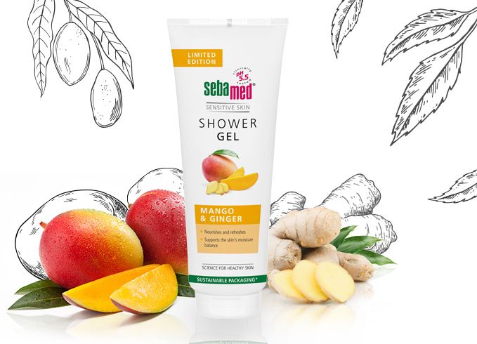 NEW: sebamed Shower Gel Mango & Ginger